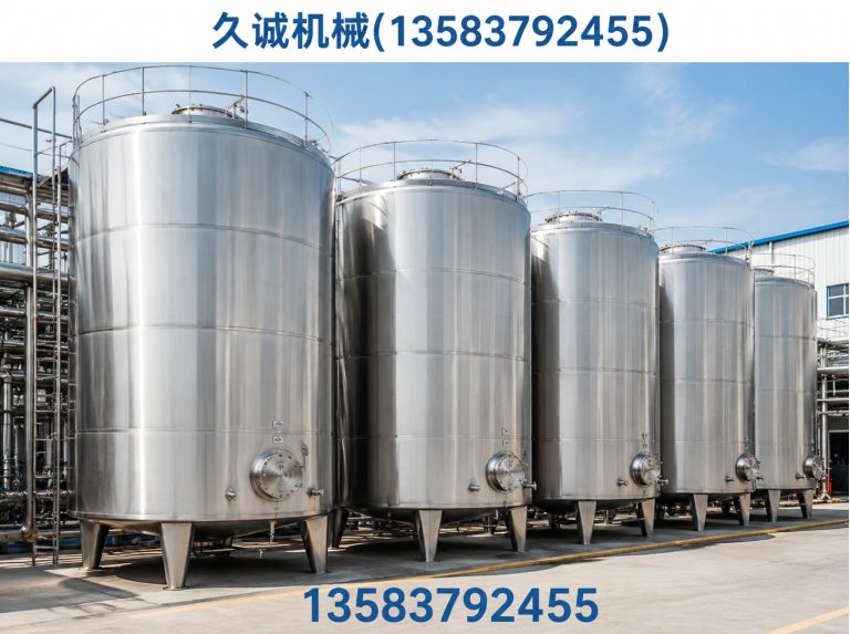 济宁高新技术产业开发区不锈钢储罐展示图